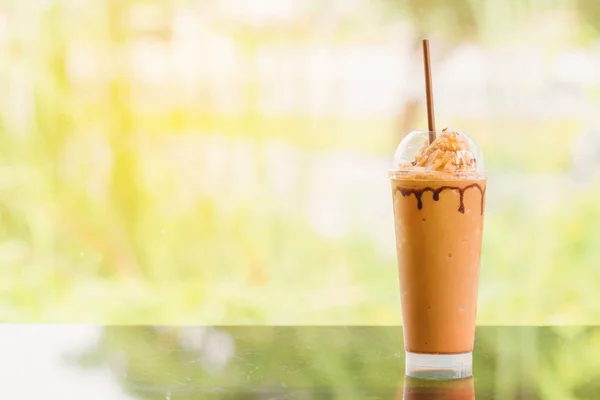 Frappe koffie in de koffieshop — Stockfoto