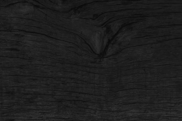 Wood Black Table Background Dark Top Texture Blank Design — Stock Photo, Image