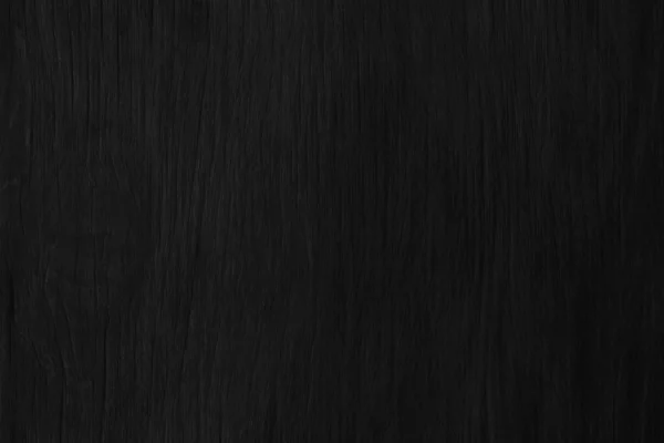 木製の黒いテーブルの背景 ダークトップテクスチャ 空白のデザイン — ストック写真