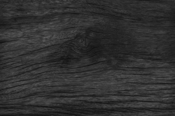 Wood Black Table Background Dark Top Texture Blank Design — Stock Photo, Image