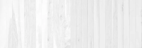 White Wooden Planed Timber Flooring Wall Background Surface Blank Design — Stock Photo, Image