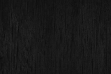 Siyah desenli ahşap arka plan. Üst manzara, uzay gri lüks tasarım için boş