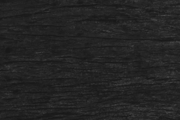 Fundo Mesa Preta Madeira Textura Escura Vista Superior Espaço Cinza — Fotografia de Stock