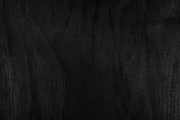 木製の黒いテーブルの背景 暗いテクスチャトップビュー デザインのためのスペースグレー高級ブランク — ストック写真