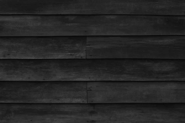 木製の黒いテーブルの背景 暗いテクスチャトップビュー デザインのためのスペースグレー高級ブランク — ストック写真