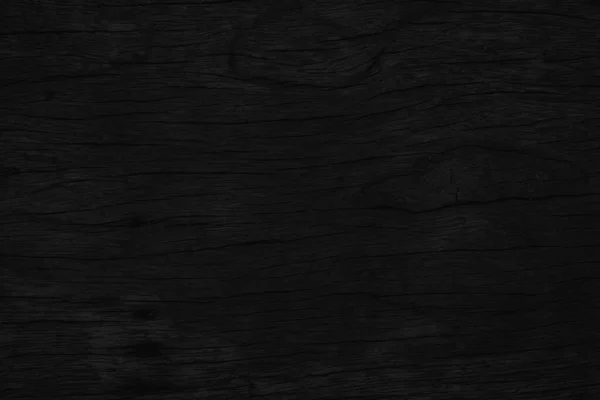 Wood Black Background Dark Texture Table Top View Space Gray — Stock Photo, Image