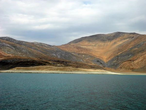 Pangong Tso, Pangong Lake, Ladakh India, Leh — Stock Fotó