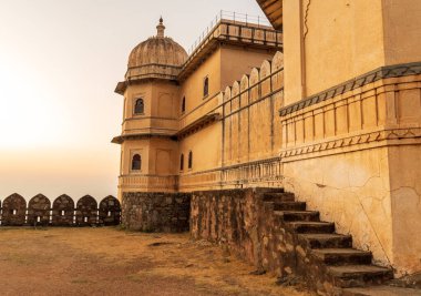 Kumbhalgarh Mewar Hanedanlığının Fethedilmemiş Kalesi, Udaipur, Rajasthan, Hindistan