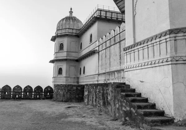 Kumbhalgarh印度拉贾斯坦邦Udaipur Mewar王朝未征服的要塞 — 图库照片