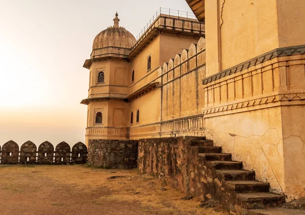 Kumbhalgarh O Forte Invencível da Dinastia Mewar, Udaipur, Rajastão, Índia — Fotografia de Stock