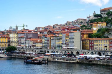Douro nehri seti, Ribeira bölgesi, Porto şehri, Portekiz