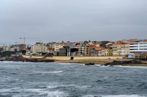 Porto Stad Strand Atlantisk Ocean Strand — Stockfoto