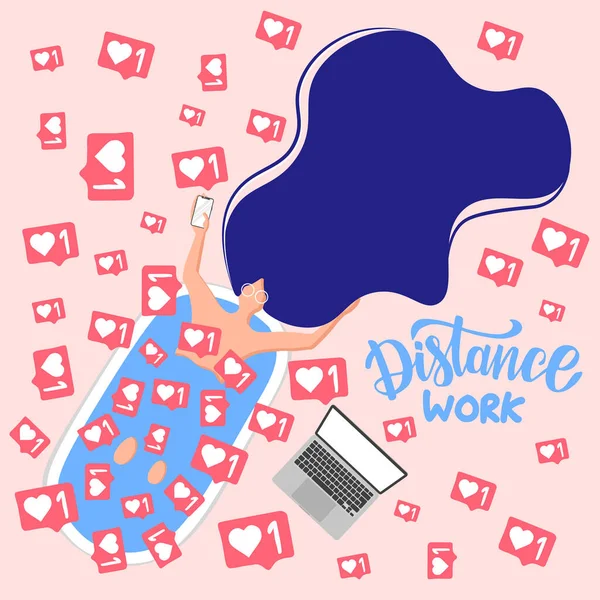 Pek çok beğeni. Uzaklık Çalışması