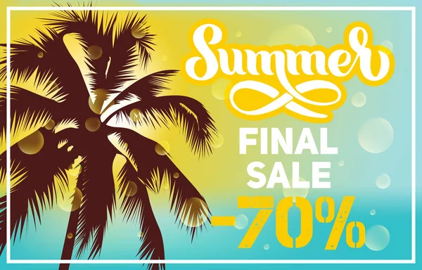 Devasa satışlar ve el çizimi harfli indirimli afişler..