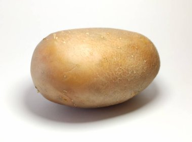 Potato,Close up of potato with white as background.  clipart