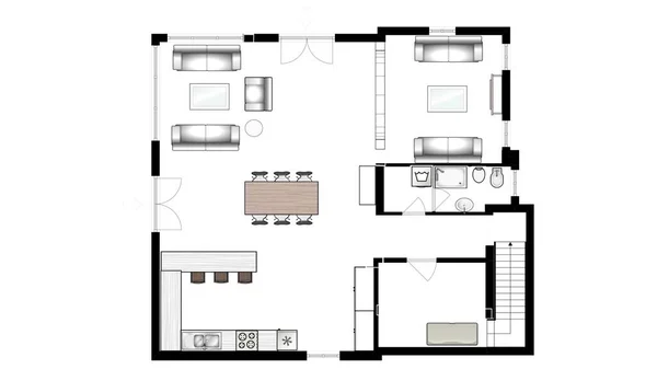 2d floor plan. Black&white floor plan. Floorplan. Floorp plan.