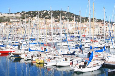 Sete, bir tatil beldesi ve tekil Adası Akdeniz'de, Venedik, Languedoc Rousillon, Fransa adlandırılır