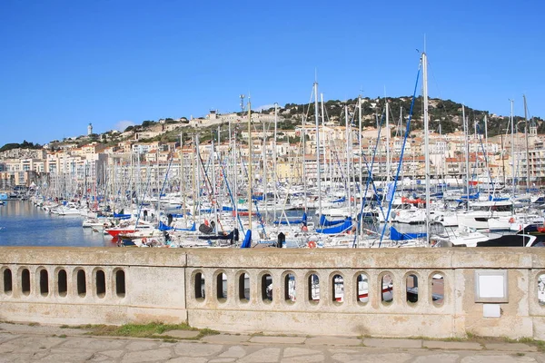 Sete Seaside Resort Singular Island Mediterranean Sea Named Venice Languedoc — Stock Photo, Image