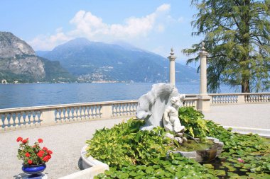 Bellagio ve Como Gölü, Lombardiya İtalyan bölgesinde Como Eyaleti. Yeryüzündeki Cennet, Güzel İtalya