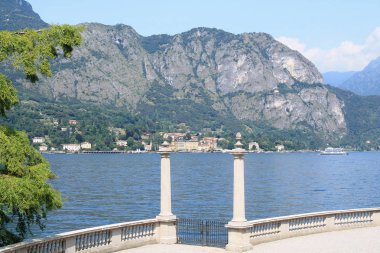 Bellagio ve Como Gölü, Lombardiya İtalyan bölgesinde Como Eyaleti. Yeryüzündeki Cennet, Güzel İtalya