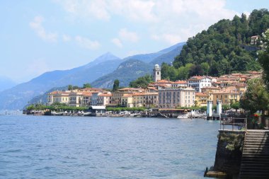 Bellagio ve Como Gölü, Lombardiya İtalyan bölgesinde Como Eyaleti. Yeryüzündeki Cennet, Güzel İtalya