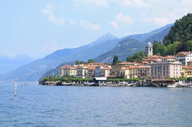 Bellagio ve Como Gölü, Lombardiya İtalyan bölgesinde Como Eyaleti. Yeryüzündeki Cennet, Güzel İtalya
