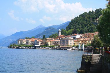 Bellagio ve Como Gölü, Lombardiya İtalyan bölgesinde Como Eyaleti. Yeryüzündeki Cennet, Güzel İtalya