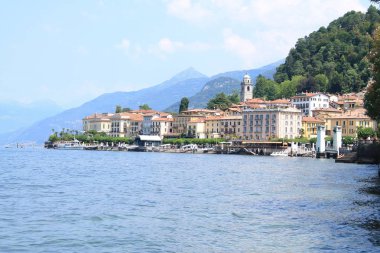 Bellagio ve Como Gölü, Lombardiya İtalyan bölgesinde Como Eyaleti. Yeryüzündeki Cennet, Güzel İtalya