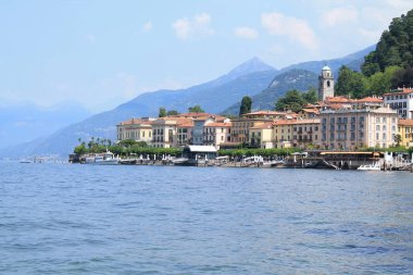 Bellagio ve Como Gölü, Lombardiya İtalyan bölgesinde Como Eyaleti. Yeryüzündeki Cennet, Güzel İtalya