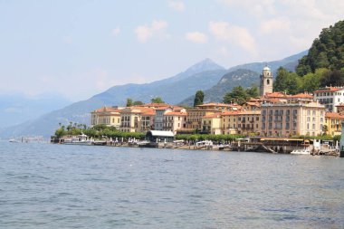 Bellagio ve Como Gölü, Lombardiya İtalyan bölgesinde Como Eyaleti. Yeryüzündeki Cennet, Güzel İtalya
