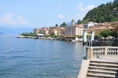 Bellagio ve Como Gölü, Lombardiya İtalyan bölgesinde Como Eyaleti. Yeryüzündeki Cennet, Güzel İtalya