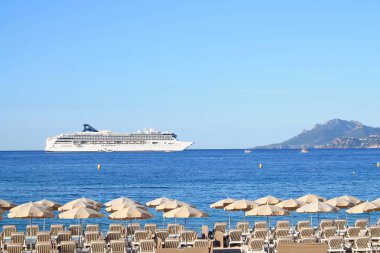 Fransız Rivierası, Fransa sahil boyunca Cannes ve Croisette plaj