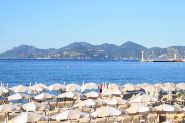 Fransız Rivierası, Fransa sahil boyunca Cannes ve Croisette plaj