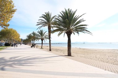 Gülgüzel plaj, Costa Brava bulunan Akdeniz kasabası, Katalonya, İspanya