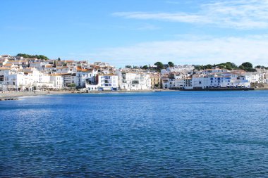 Cadaques Amazing İspanya köyü, Akdeniz, Costa Brava, Katalonya