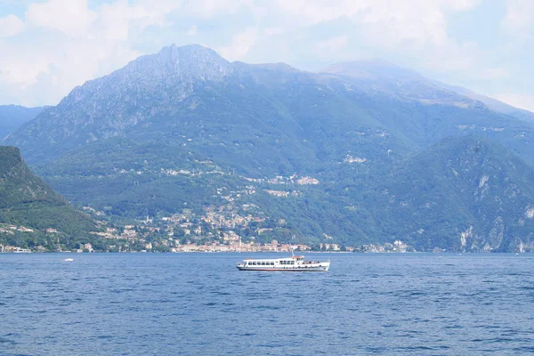 Como Gölü Lombardiya Talyan Bölgesinde Como Eyaleti Yeryüzündeki Cennet Güzel — Stok fotoğraf