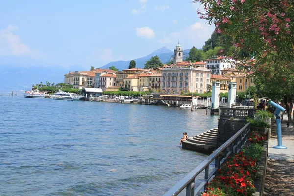 Bellagio ve Como Gölü, Lombardiya İtalyan bölgesinde Como Eyaleti. Yeryüzündeki Cennet, Güzel İtalya