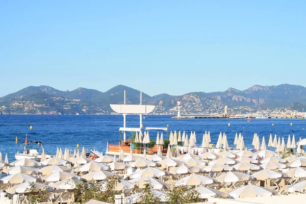 Fransız Rivierası, Fransa sahil boyunca Cannes ve Croisette plaj