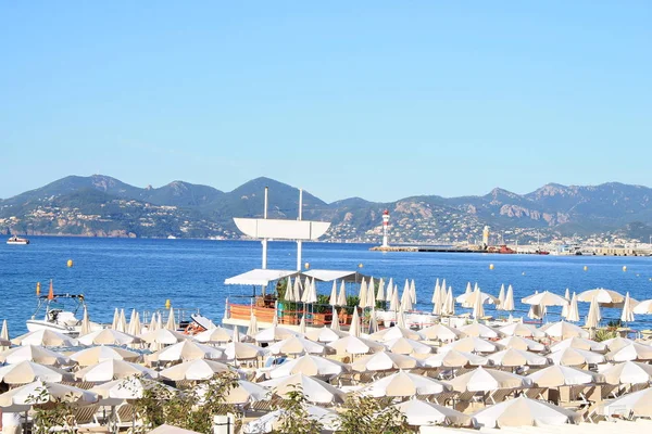 Fransız Rivierası, Fransa sahil boyunca Cannes ve Croisette plaj