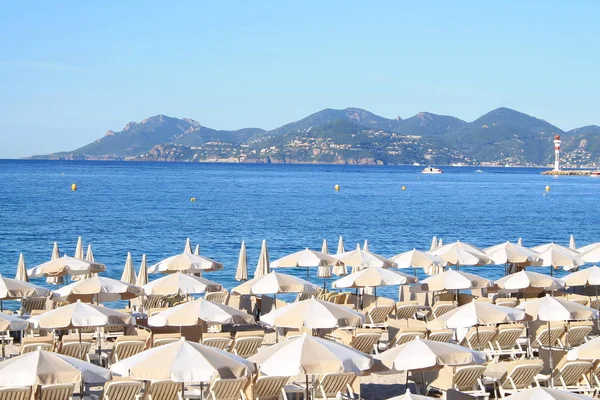 Fransız Rivierası, Fransa sahil boyunca Cannes ve Croisette plaj