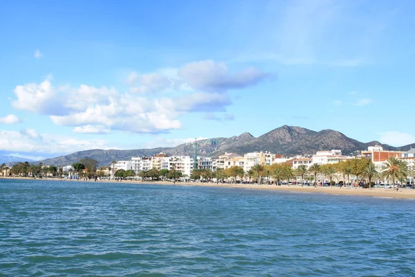 Roses Costa Brava Üzerinde Bulunan Akdeniz Kasabası Katalonya Spanya — Stok fotoğraf