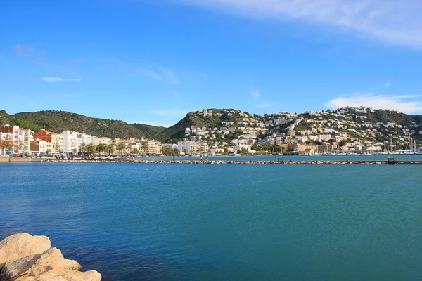 Roses Ville Méditerranéenne Située Sur Costa Brava Catalogne Espagne — Photo