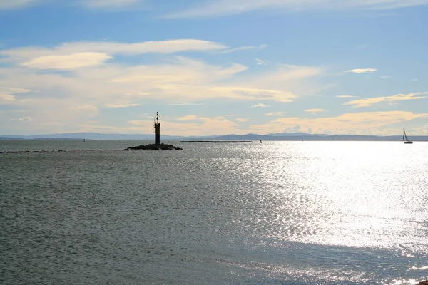 Voilier Méditerranée Costa Brava Catalogne Espagne — Photo