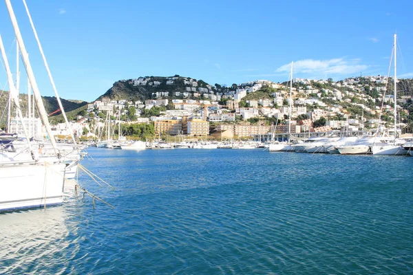 Roses Città Mediterranea Situata Sulla Costa Brava Catalogna Spagna — Foto Stock