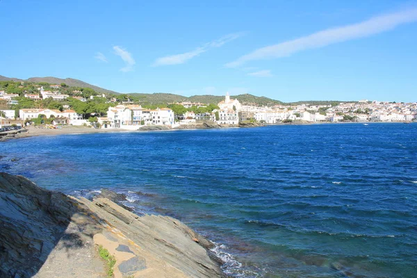 Amazing Spain Village Cadaques Mediterranean Sea Costa Brava Catalonia — Stock Photo, Image