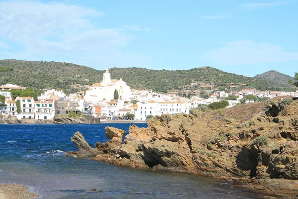 Amazing Spain Village Cadaques Mediterranean Sea Costa Brava Catalonia — Stock Photo, Image