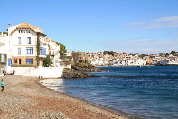 Amazing Spain Village Cadaques Mediterranean Sea Costa Brava Catalonia — Stock Photo, Image