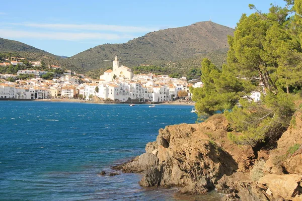 Cadaques Akdeniz köyü, Costa Brava'nın İncisi, İspanya