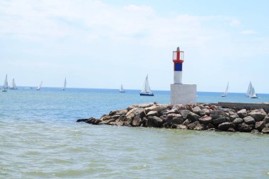 Yelkende Akdeniz deniz, Fransa