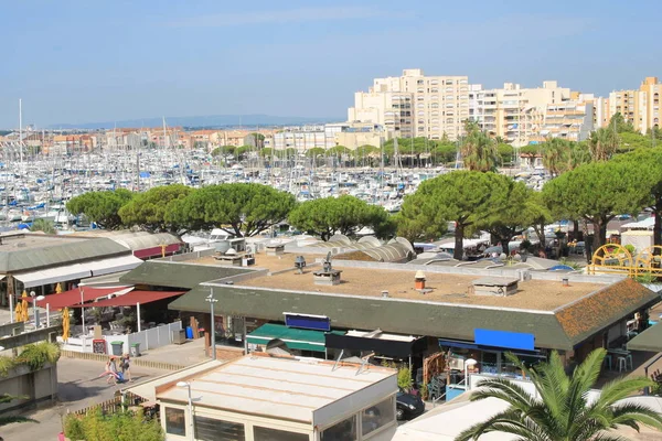 Marina Carnon Balneario Sur Montpellier Francia — Foto de Stock